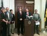 Noah Brode/Essential Public Radio Councilman Bill Peduto announces Council's support for S.B. 1462
